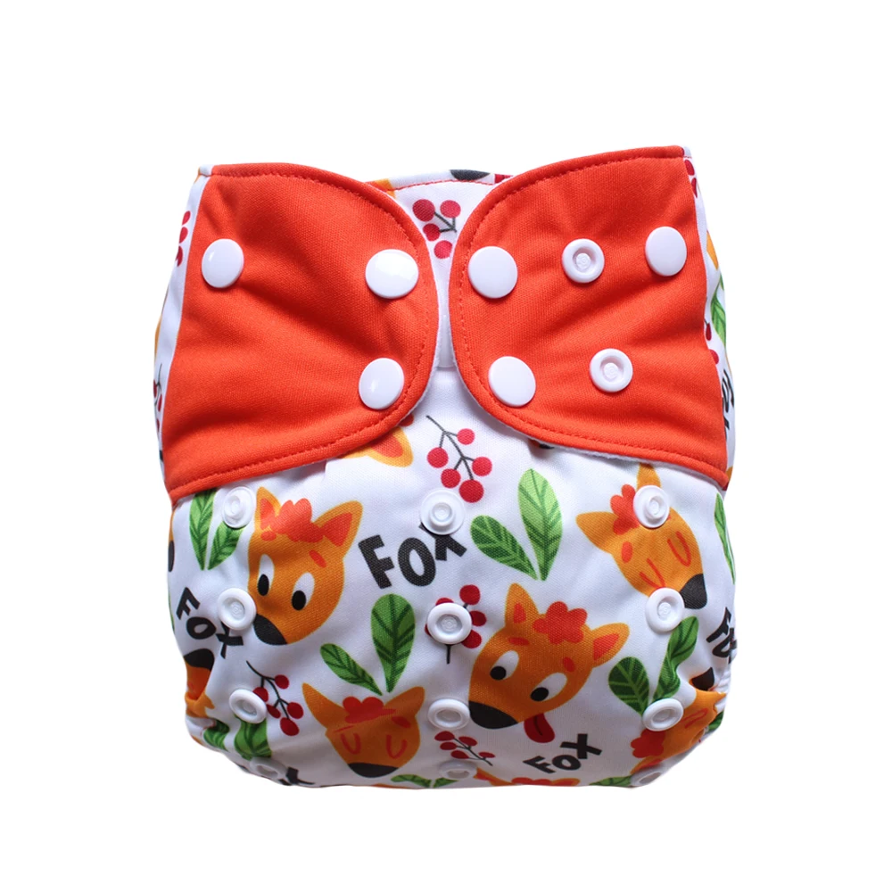 Square Tab Baby Cloth Diaper Manufacturers Yiwu China Waterproof PUL Baby Nappies Reusable