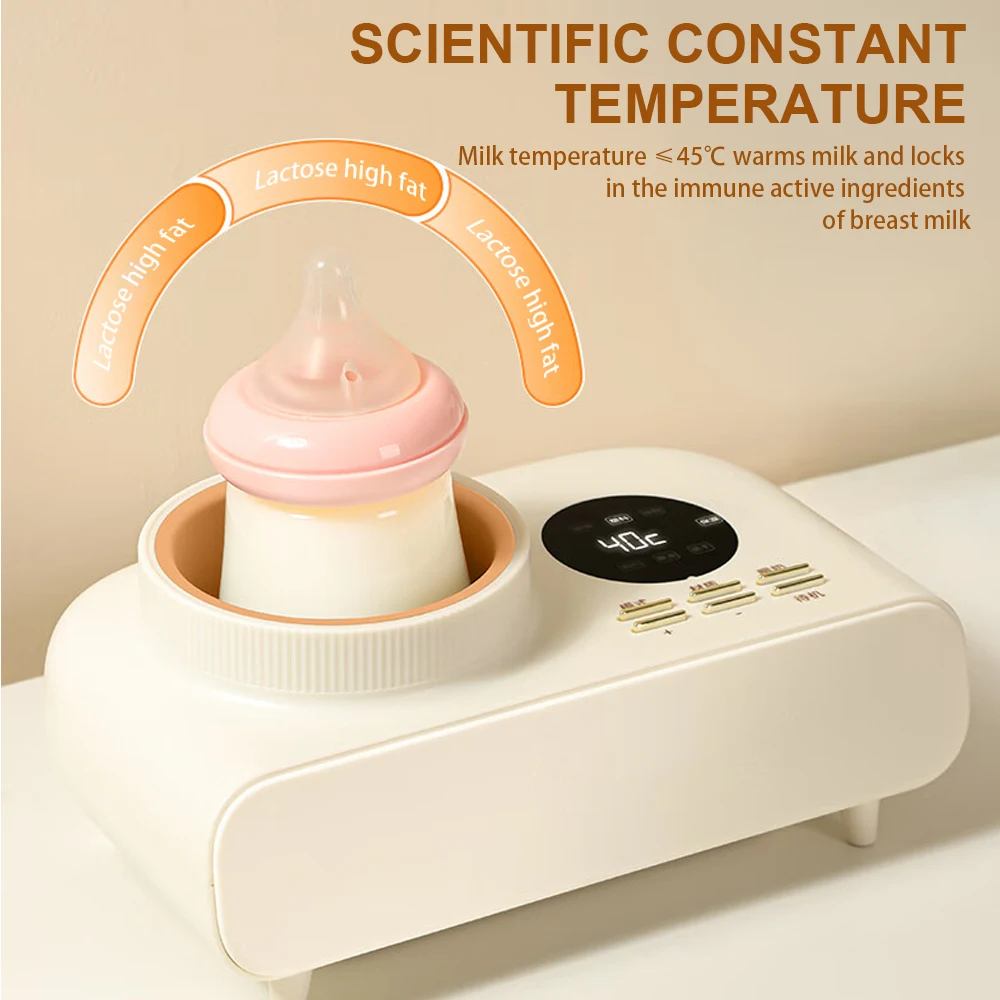 4 in 1 Warming/Unfreeze/Dry/Reservation Breastfeeding Bottle Warmer Breast Milk Warmer Auto Milk Bottle Warmer