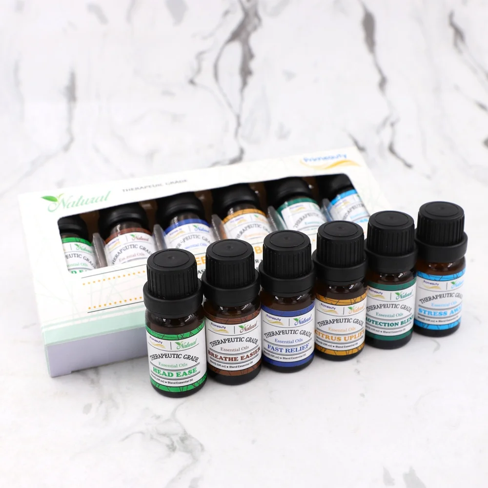 private label eucalyptus lemongrass frankincense peppermint tea tree lavender aroma diffuser natural Compound Essential Oil