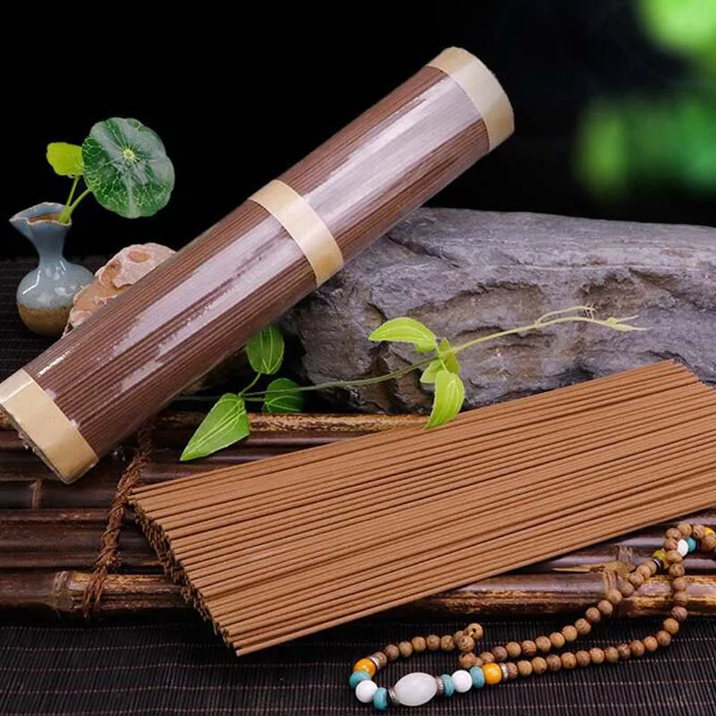 Wholesale 21CM 200G/Box Natural Sandal Wood Arborvitae Agar Wood Incense Sticks Fragrance Combination