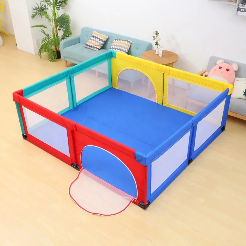 Kids Furniture Playpen For Children Dry Ball Pool Swimming Pool Safety Barriers Babys Playground Ball Park For 0-6 Years