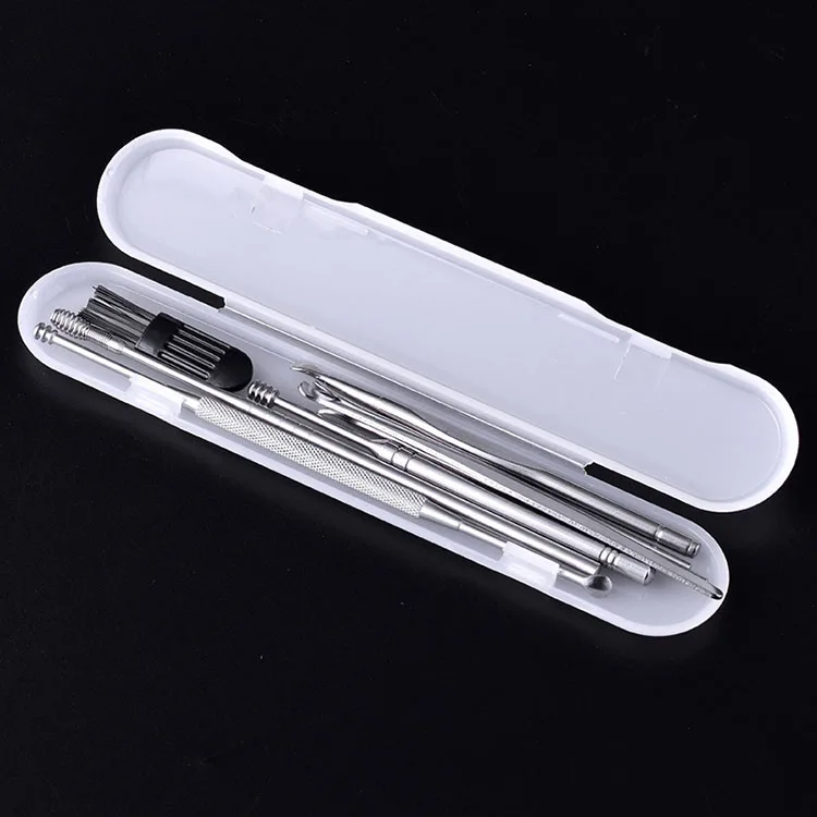 High-end Quality 8pcs  Beauty Personal Care  Ear Cleansing Tool Set Earpick  Ear Curette Ear Cleaner Wax Remover