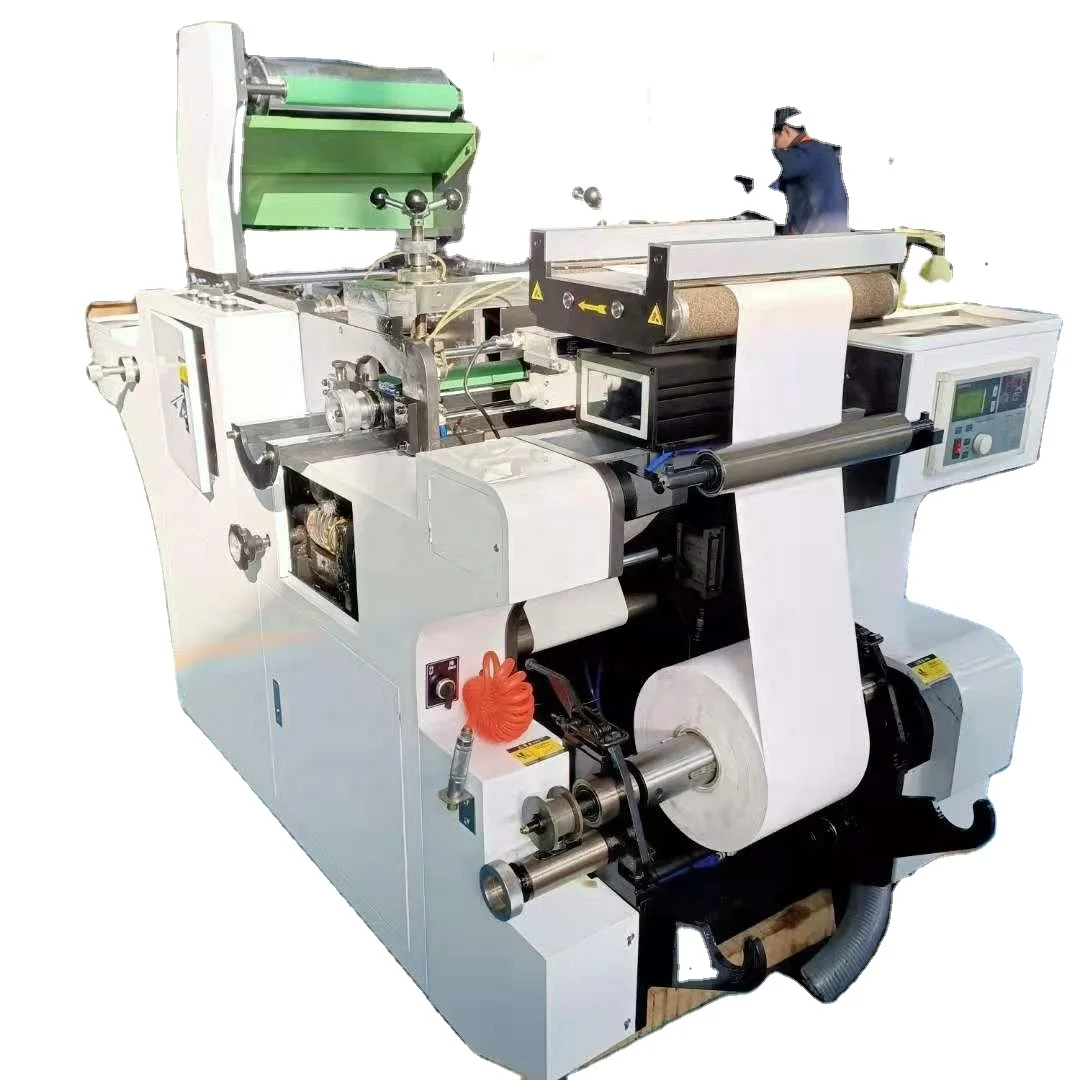 Label Machine Blank Label Die Cutting Machine Roll to Roll Label Cutter