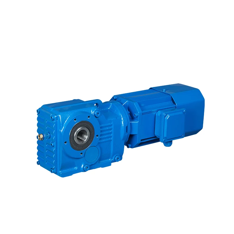  90 degree bevel high toruqe helical gear speed reducer right