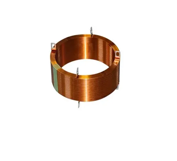 Enameled Copper Flat Wire Coil Inductor with high power flat  Enamelled Copper spring Wire Air Spring hollow  Flat Copper Air co