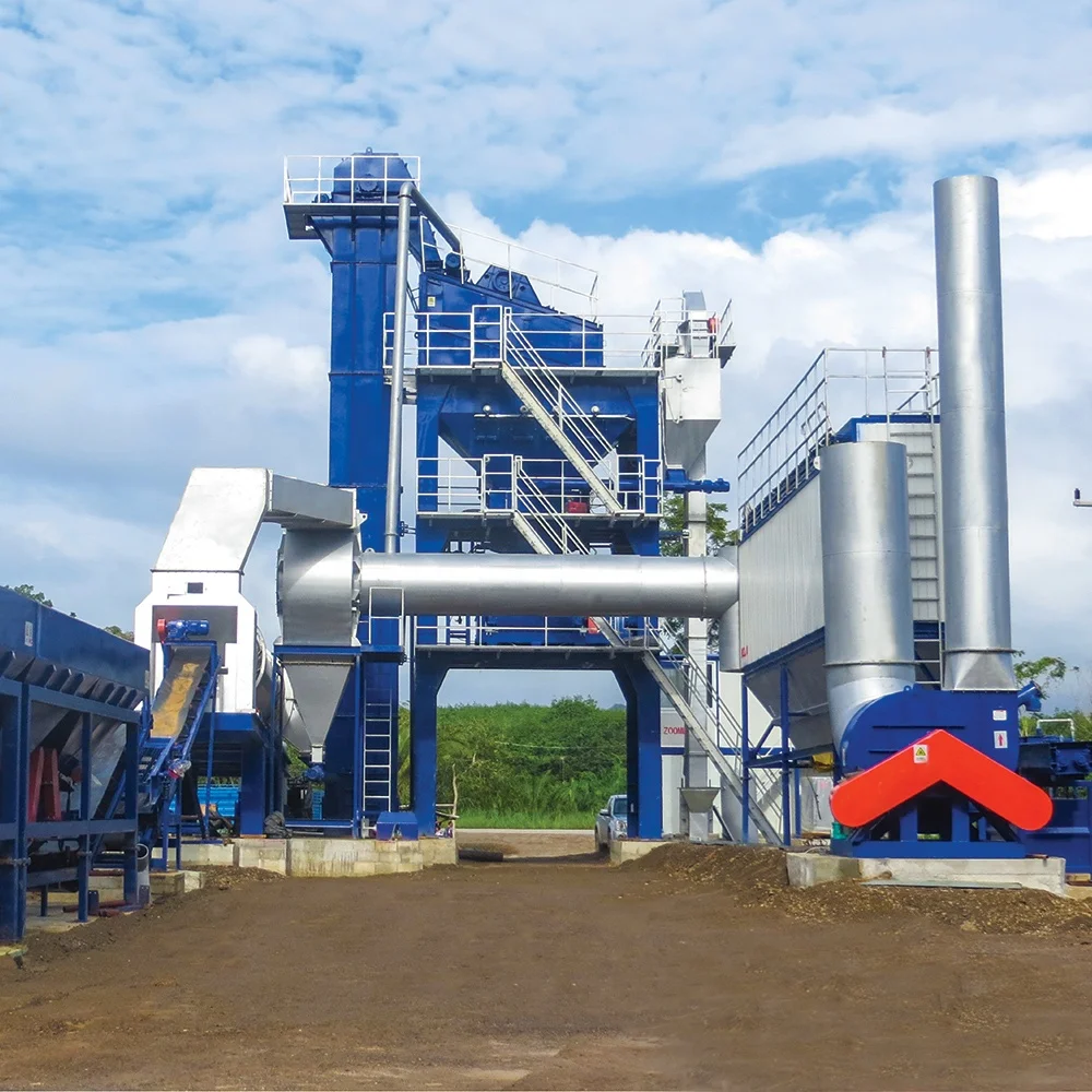 ISO, CE, EAC Certified hot batching plant 120t/h asphalt mixer price