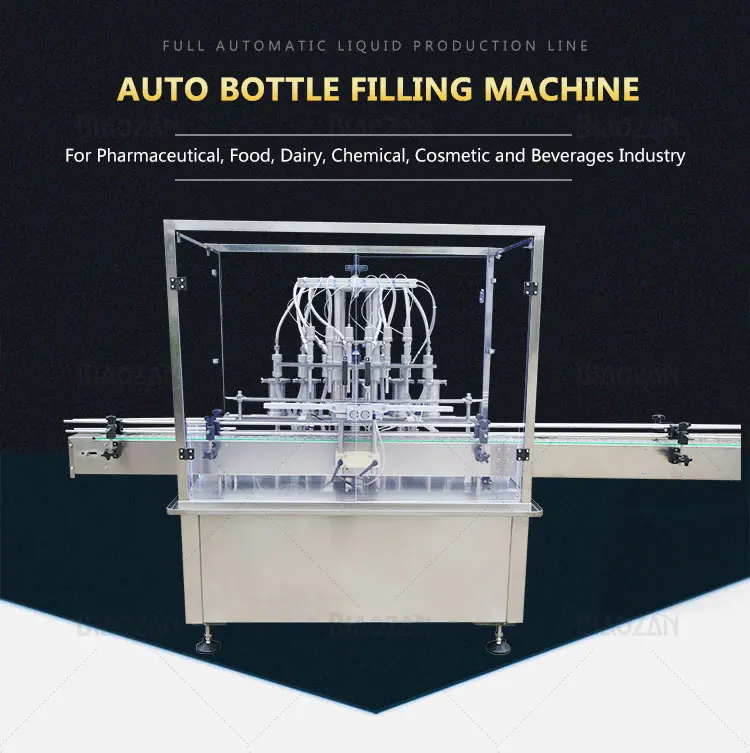 4 Nozzles Filling Machine