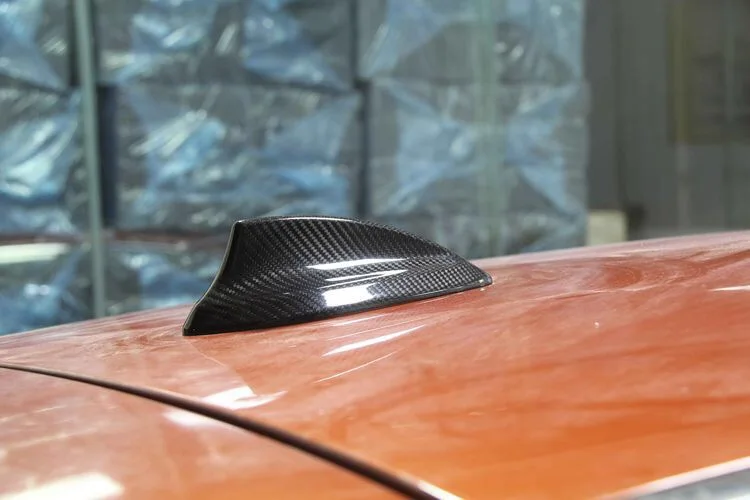 Чехол из углеродного волокна для антенны Shark Fin BMW F22 F23 F87 M2 F30 F34 F80 M3 F82 F83 M4 G11 G12 X1