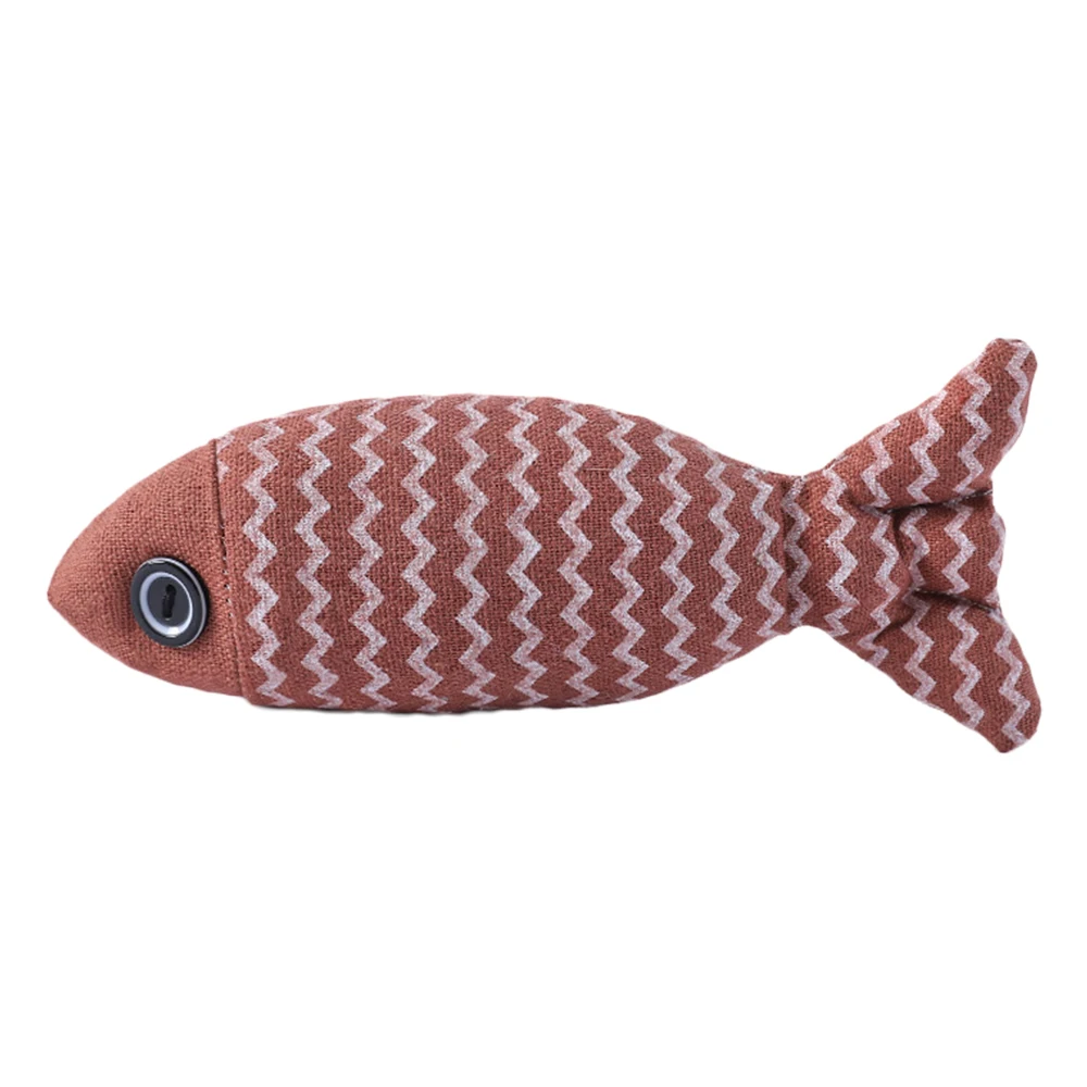 2024 Interactive Cat Toy Fish Soft Cat Toys With Catnip for Indoor Cats