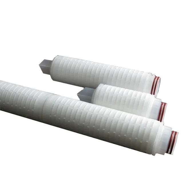 0.1 0.22 0.45 Micron PES Pleated Membrane Filter Cartridge for Wine/Vodka