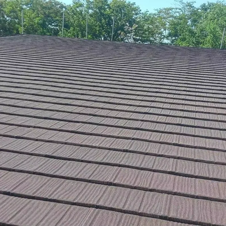 50-year Warranty Stone Coated Metal Roof Tiles Weather Resistant Galvanized Roofing Material Roof Tiles