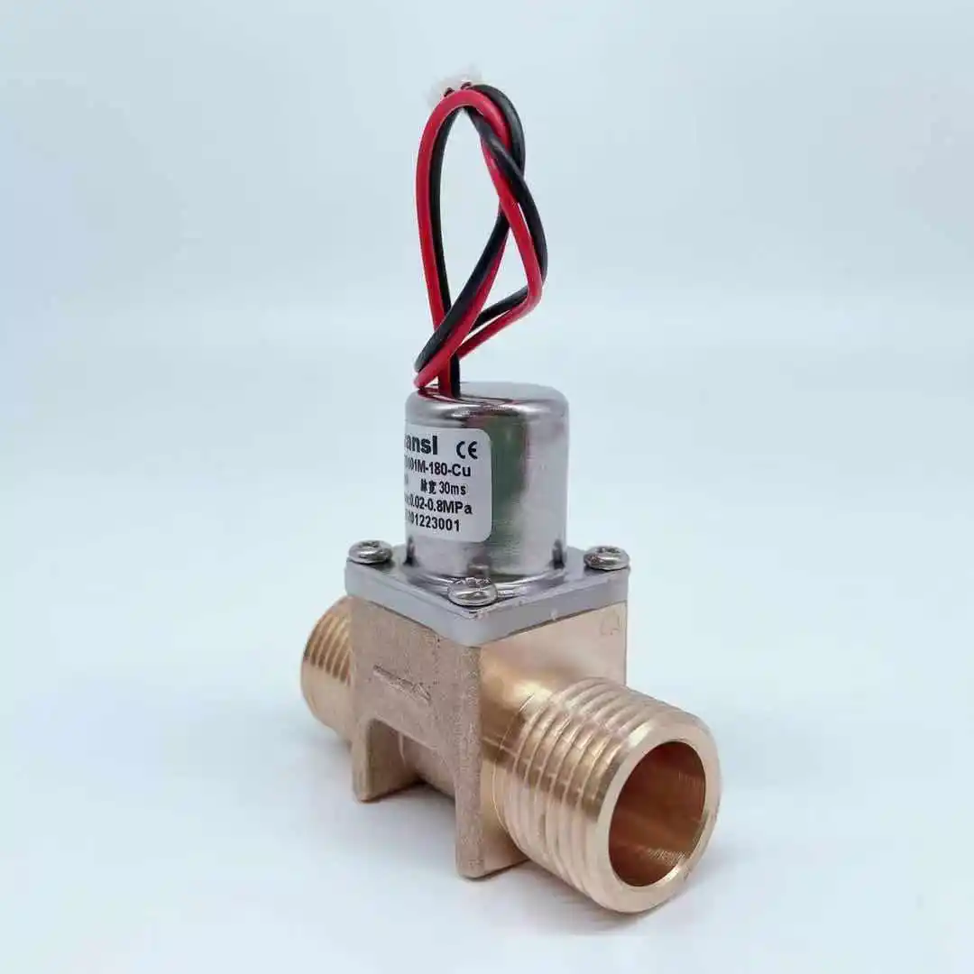 DC12V дистанционный электрический контроль воды импульсный латунный Соленоидный клапан для интеллектуальной санитарной системы и