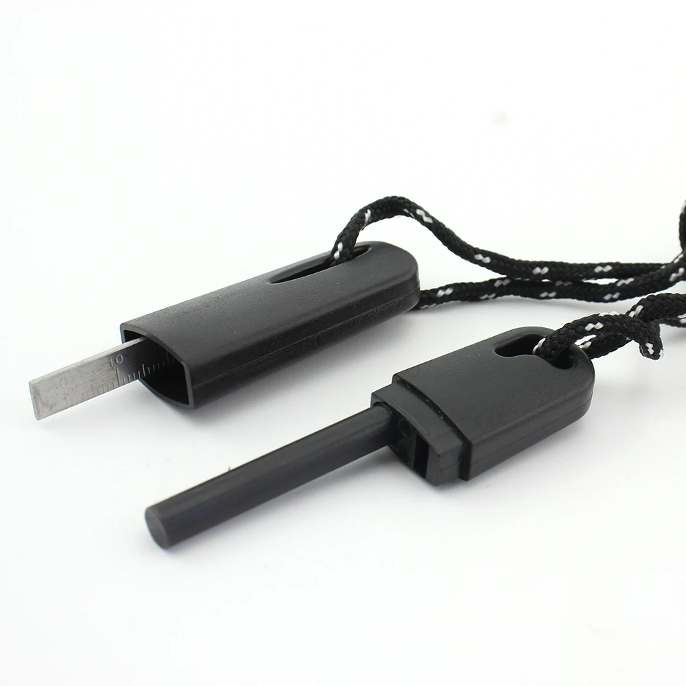 Outdoor steel flint waterproof magnesium fire starter steel flint