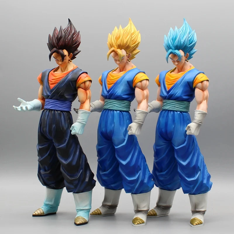 32CM 3 Styles DBZ Blue Vegeta Model Collection Toys Figurine Statues Gifts PVC Anime Action Figures For Kids