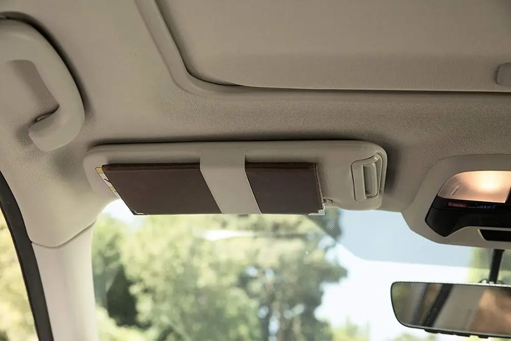 Car Registration Holder for Insurance Card Documents Auto Organizer Luxury PU Leather Wallet Case