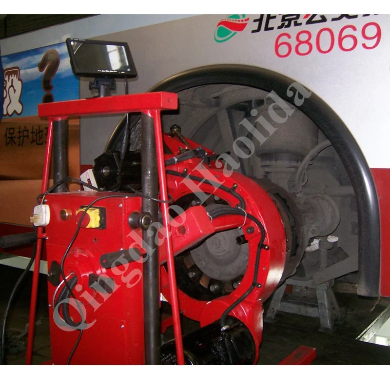 Factory Supply Bus Brake Disc Skimming Machine