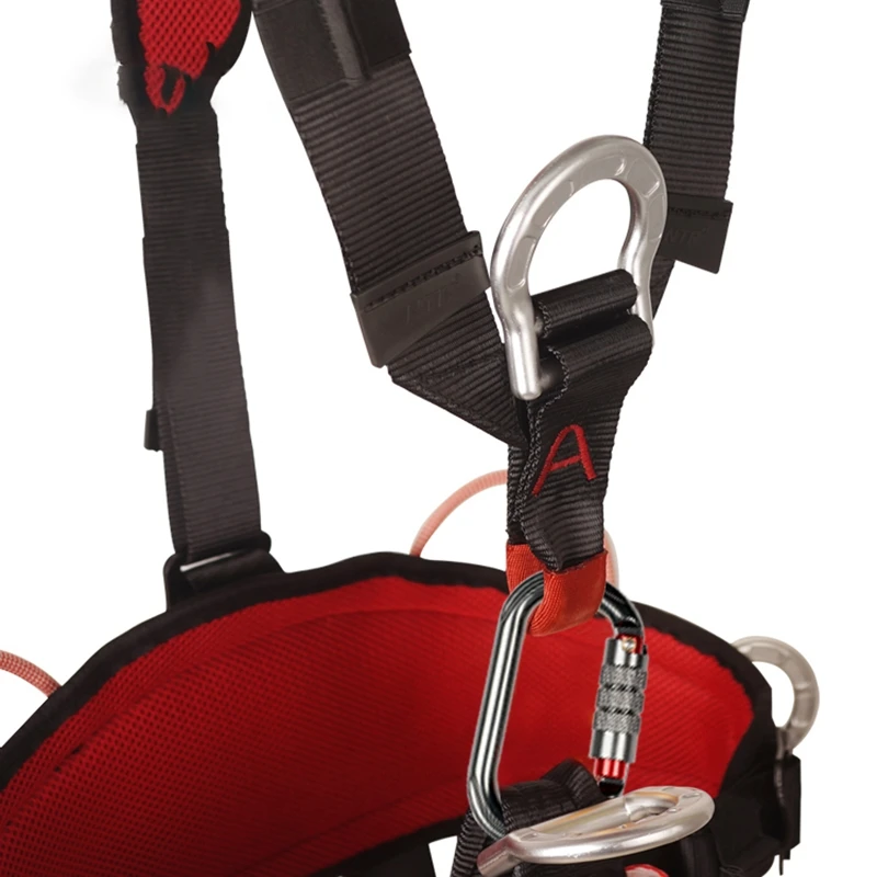 Waist Safety Belt Har Safeti Fall Protection Arnes De Seguridad Rapel Safety Belt Full Body Harness Multi-tooth Ring protection