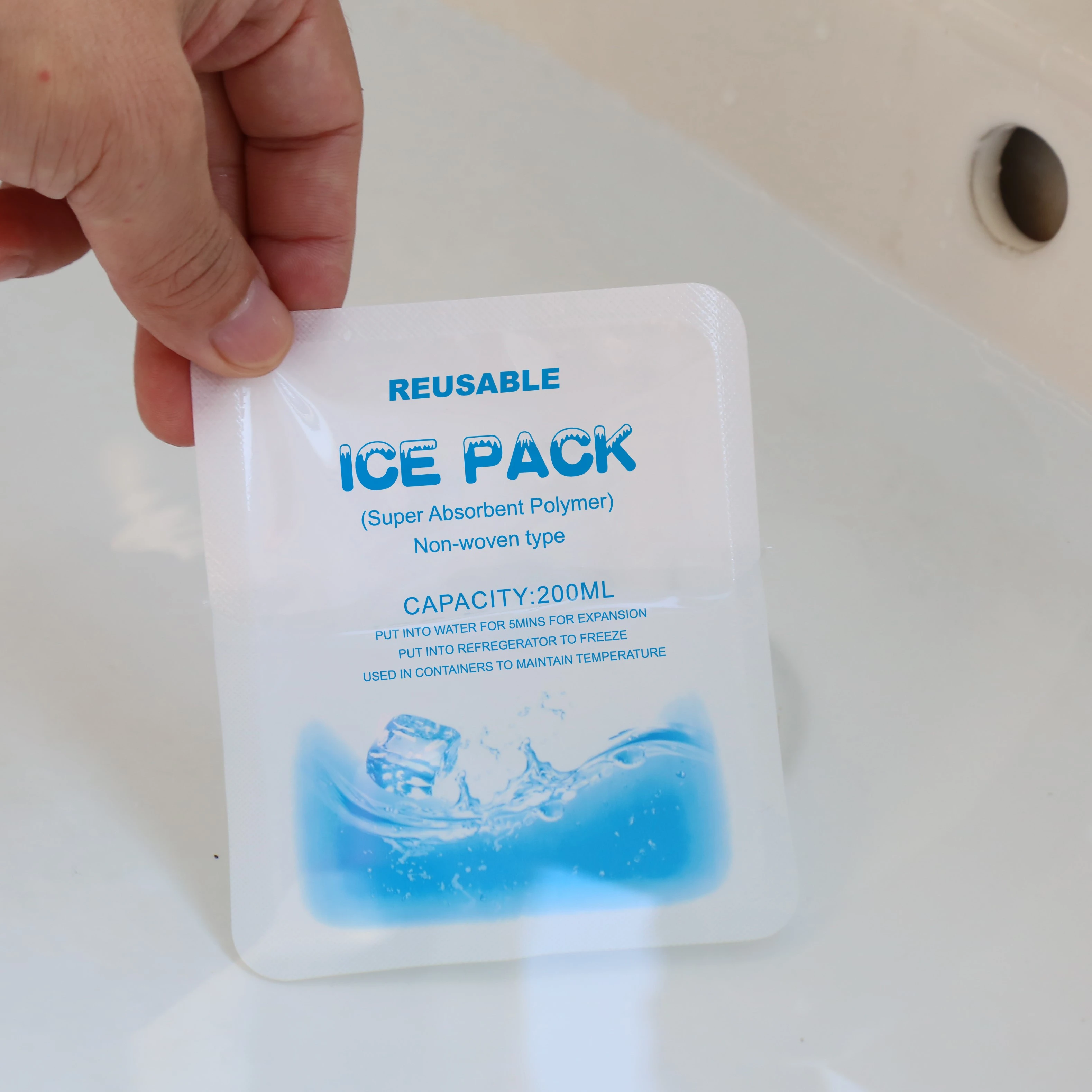 self absorb type Gel Ice Pack 600ml