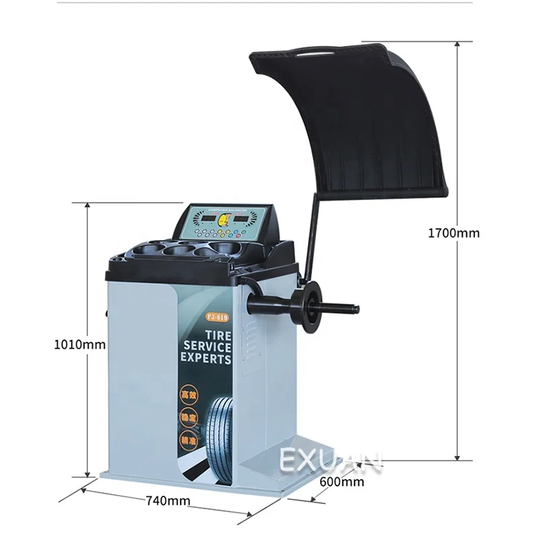 Automobile small dynamic balancing machine automatic tire balancer large auto repair machinery and equipment