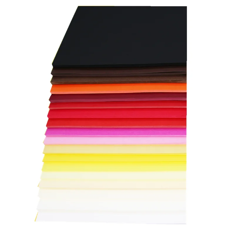 Factory Price 80gsm 110gsm 200gsm 250gsm 350gsm Color offset paper color bond paper bristol paper board