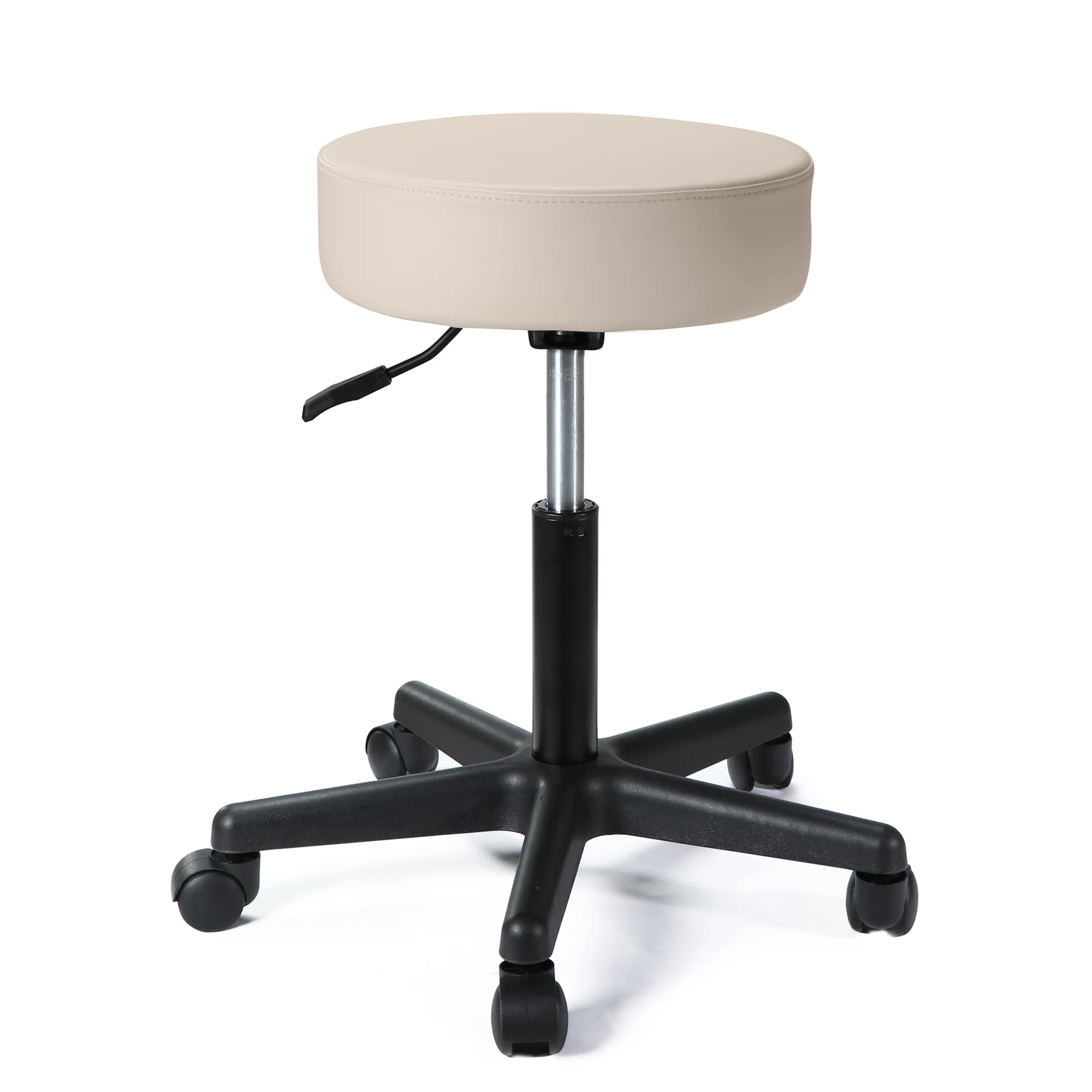 Mt MS02 Hydraulic Beauty Pneumatic Height Adjustable Bar Chair Swivel Rolling Massage Stool With