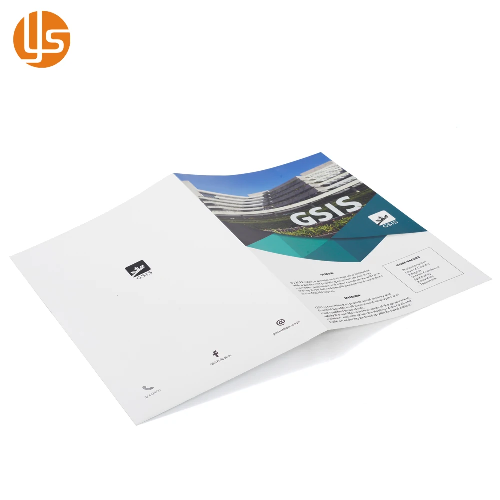 Недорогая бумажная папка для документов формата А4 с индивидуальным логотипом