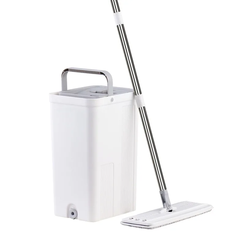 2023 New microfiber wet and dry Cleaning Mop Bucket360 wash flat mop bucket for floor cleaning magic mop