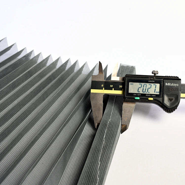 Wholesale High Quality Pleated Mosquito Net Folding screen Insect Screen For Window or Door