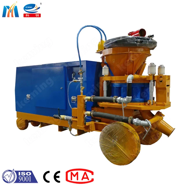 dry and wet concrete material KSP pumpcrete Wet concrete jet rotor shotcrete concrete surface spraying