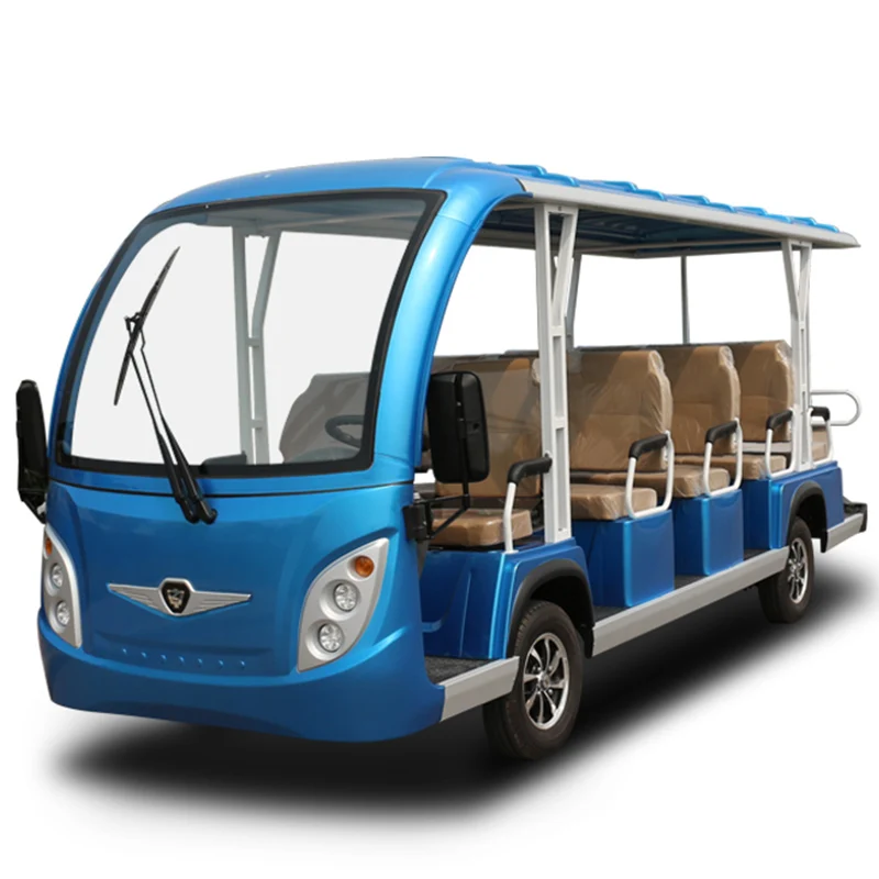 Electric Sightseeing Bus With Power Steering