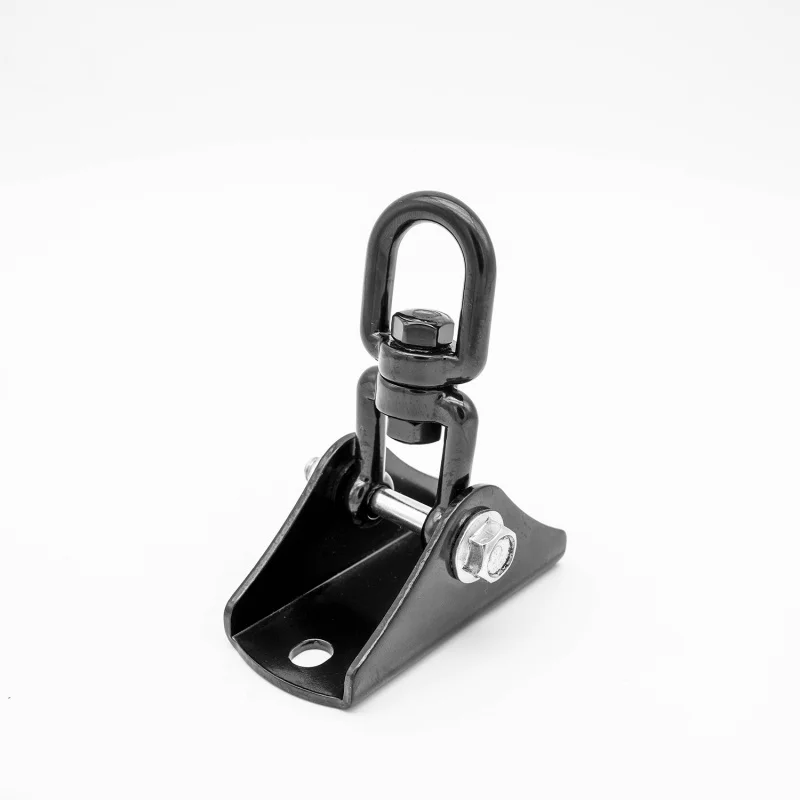 High Quality stainless steel black suspension hardware swing ceiling hook wall hanging kit