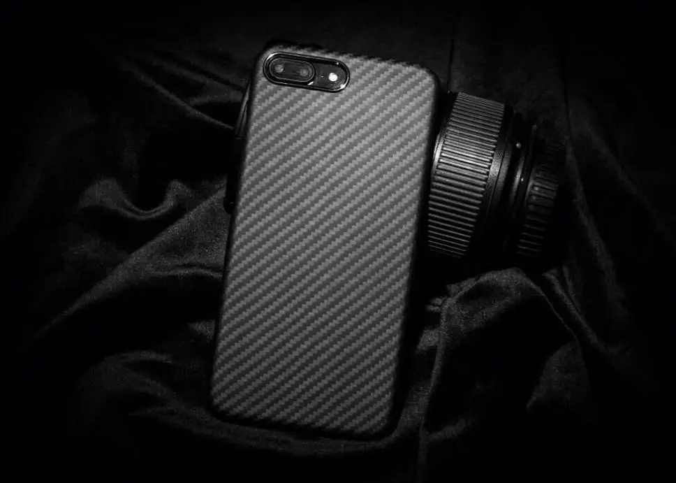 Оптовая продажа чехол для телефона из арамидного волокна с защитой от царапин iPhone