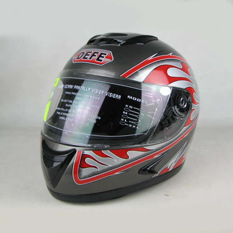 
Ebay hot selling Custom Full Face Motorcycle Helmet auto racing helmet casco moto with removable mouth guard 