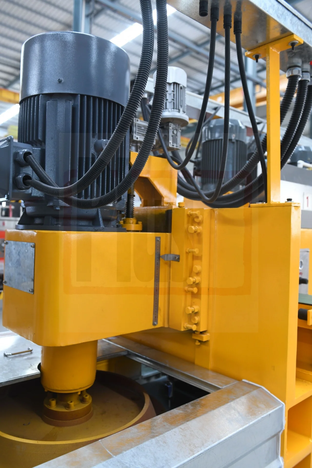 1+4 terrazzo tile calibrating and polishing machine stone terrazzo tile machine