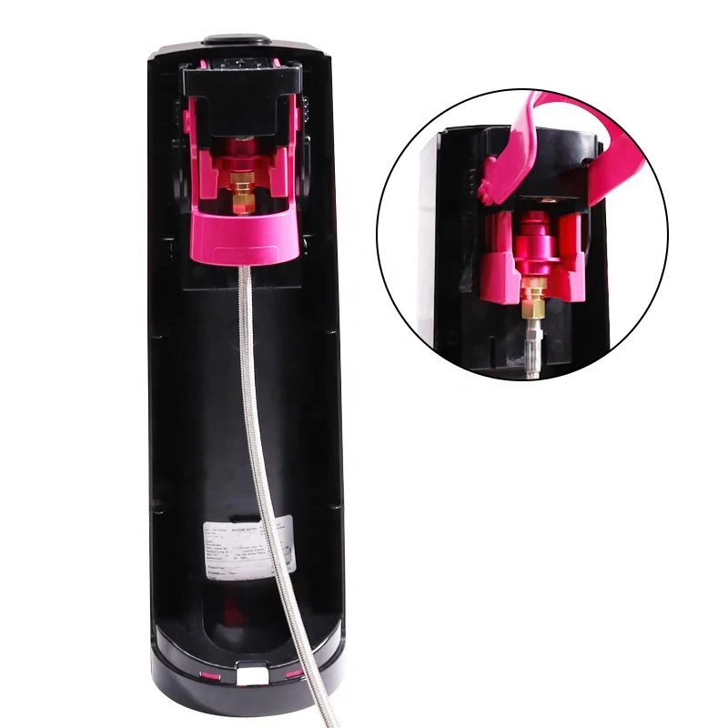 1.5m Soda Water Cylinder Soda Maker Stream DUO Terra Art Quick Disconnect to External Co2 Tank Adapter & Hose Kit W/QD Connector