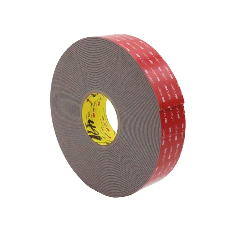 Custom Original Die Cut Grey Ultra High Adhesive Tape 4991 Double Coated Acrylic Foam Tape