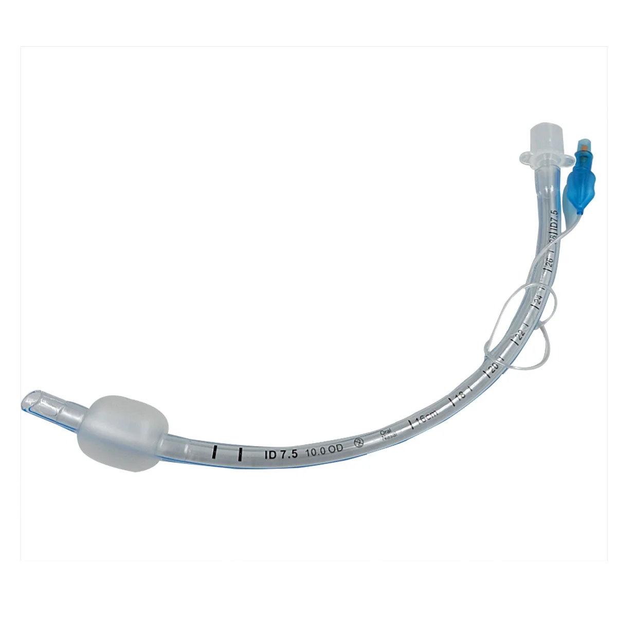 Oral/nasal Preformed Endotracheal tube cuffed ECAN brand
