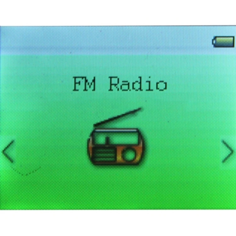 1.8 inch TFT Screen MP4 Player with TF Card Slot, Support Recorder, FM Radio, E-Book and Calendar