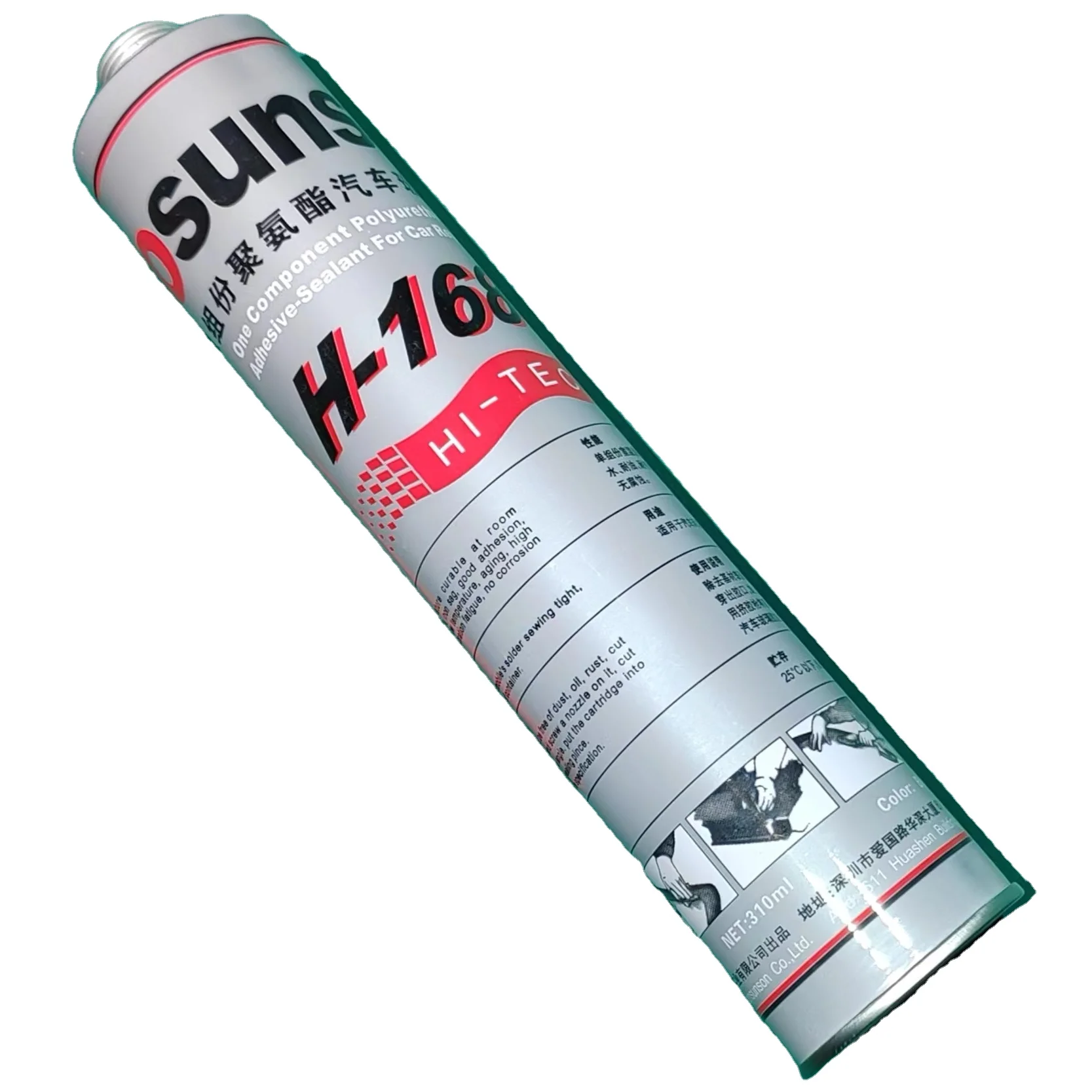 HY968310 Windshield sealant for automotive glass replacement, polyurethane sealant