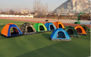 Hot Sale 1-2 Person Camping Tent Outdoor Hiking Travel Full Automatic Waterproof Lightweight Instant Pop Up Tents