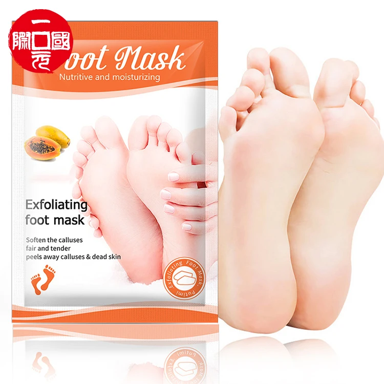 One dollar Private Label New produce hot product remove hard horny foot skin peel mask