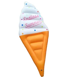 Factory Cheap Swimming Pool Float Air Mat Water Inflatable Popsicle icecream Mattress
