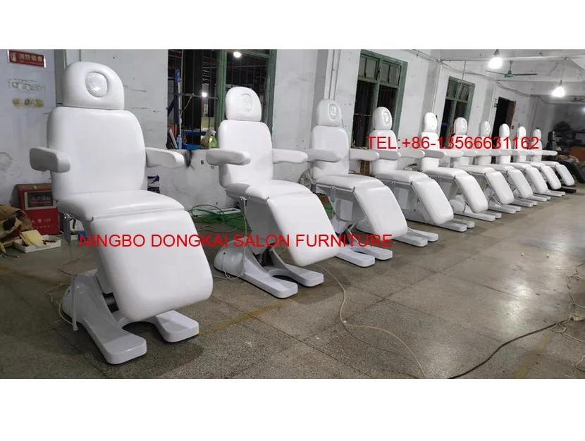 Electric massage chair Camilla electrica Libano blanco Luxury massage beds spa beauty bed