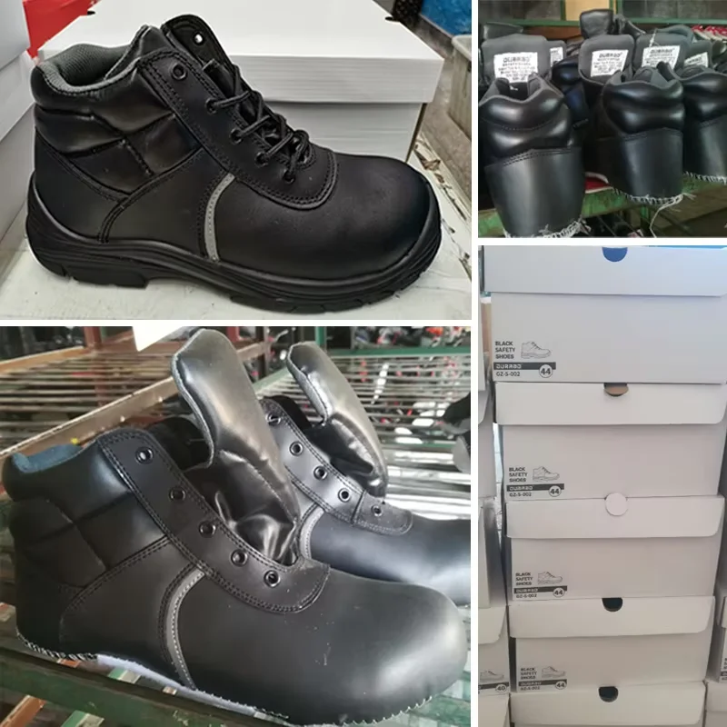 New Product Customization S3 Boots mining Industrial Desert Anti-Smashing Anti-Stab Safety Shoes  For Man With PU Shoes