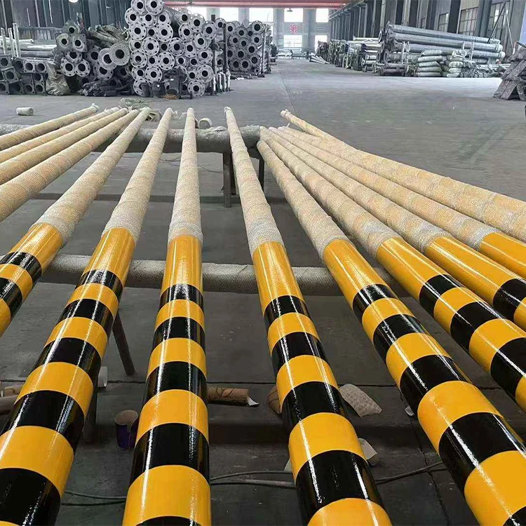 Оцинкованные Столбы для ламп XINTONG высота 6 м 8 столбы уличного освещения