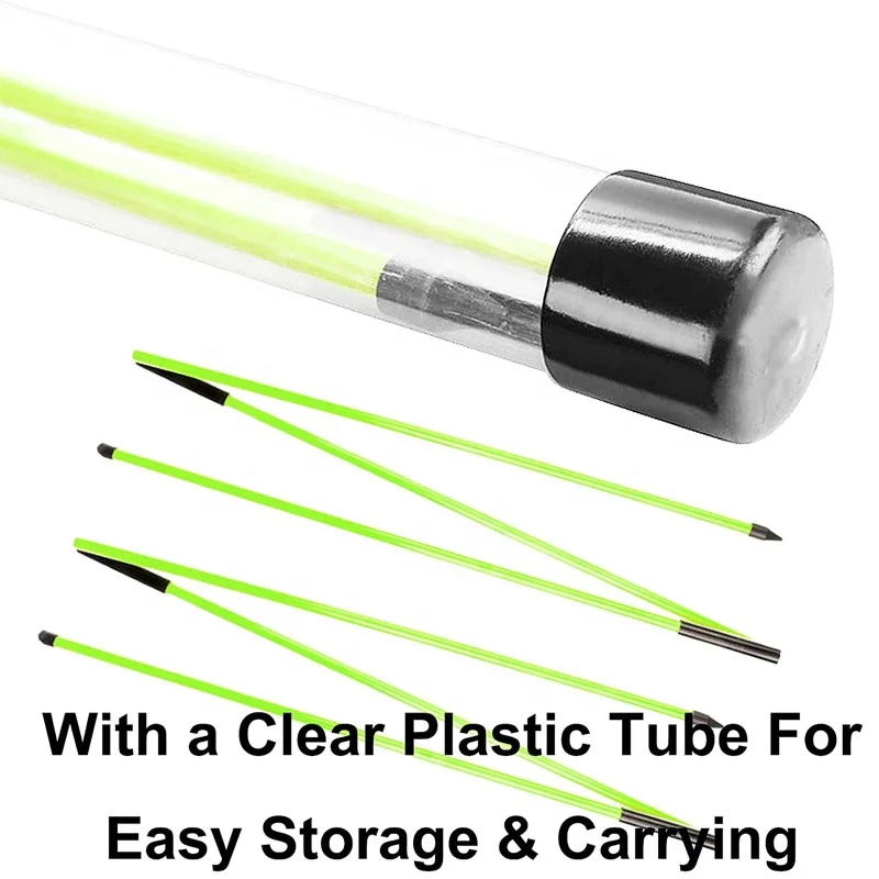 High Quality Wholesale Custom Logo 3-Section Golf Alignment Sticks Golf Training Aids Posture Corrector Tool