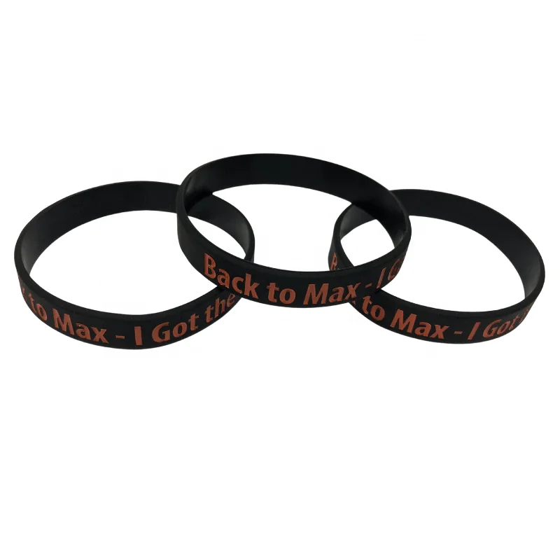 promotional gifts Custom design Rubber Wristbands Cheap Silicone Bracelets Personalized Wrist Bands With a Message