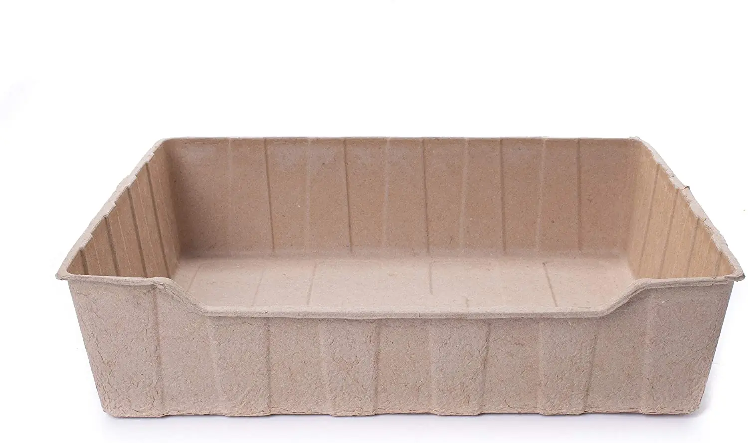 Hot Sale Biodegradable Disposable Paper Pulp Cat Litter Tray Box Recycle