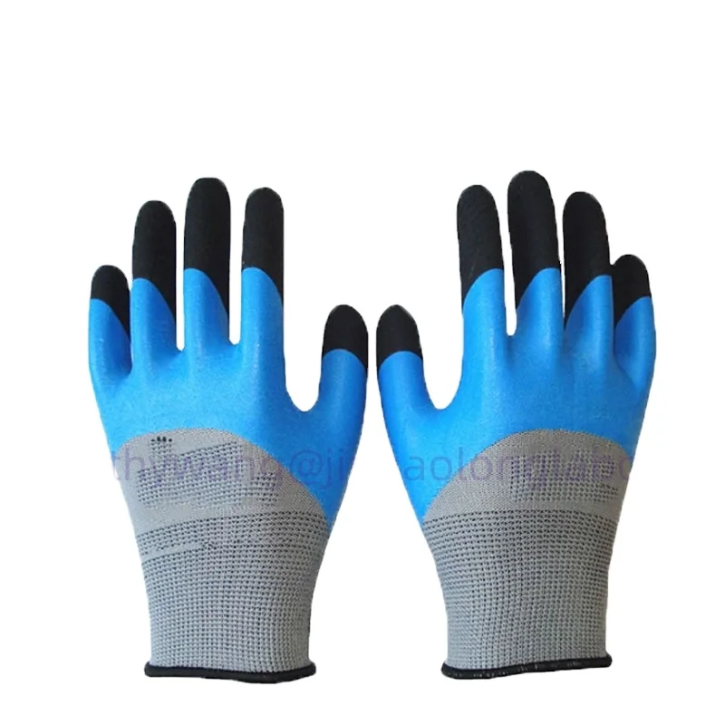 Cheap Latex Foam Fingers Enhance Safety Work Gloves