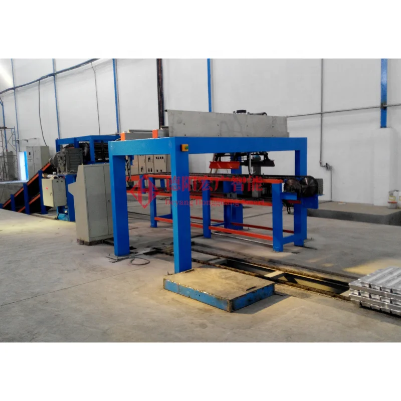 ADC10 ADC12 ZLD108  chain type Aluminum alloy ingot continuous casting machine CCM ingot conticaster